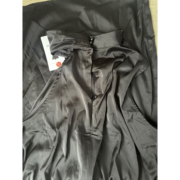 Zesica Black Cowl Neck Sleeveless Dress Women's XL Party Cocktail Halter - Picture 5 of 6